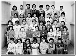 ECOLE JEAN ZAY FILLES 1955 XXX N01 MME BENICHOU